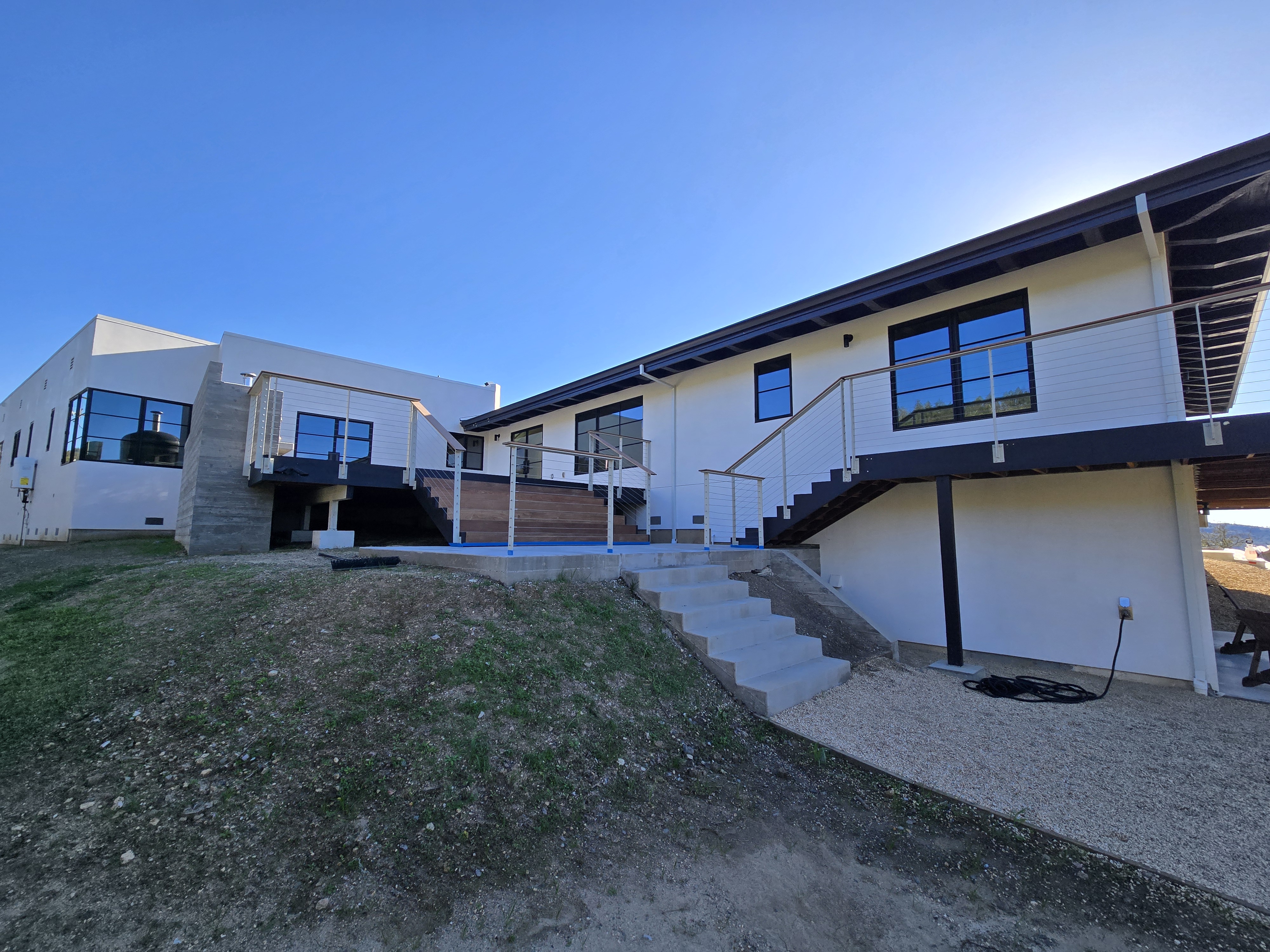Greenfield Way St Helena exterior view with hillside foundation