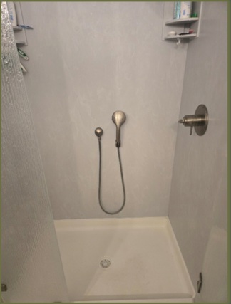 Patricia Dr. Napa CA before shower