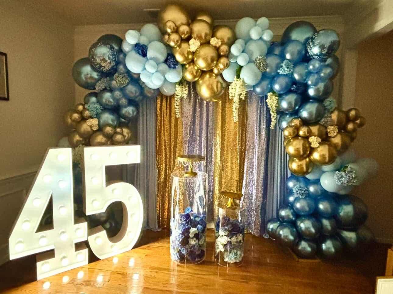 Signature balloon installation 1