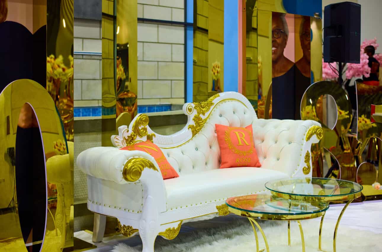 Recent work — luxury backdrop