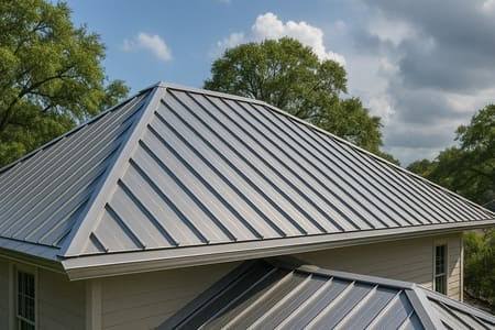 Metal roofing service by ANR Roofing