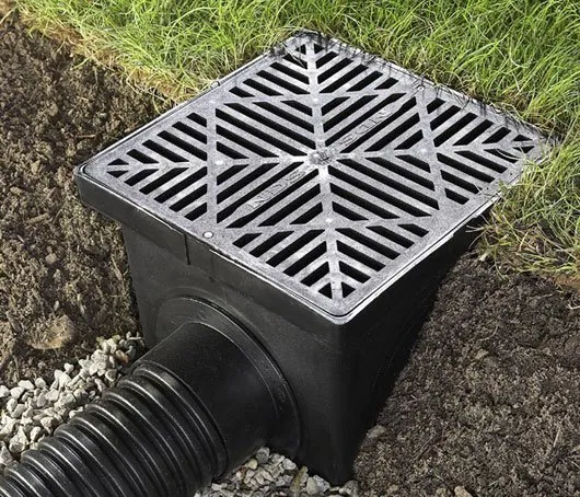 Storm drain and drainage installation work by RDZ Landscape Evolution
