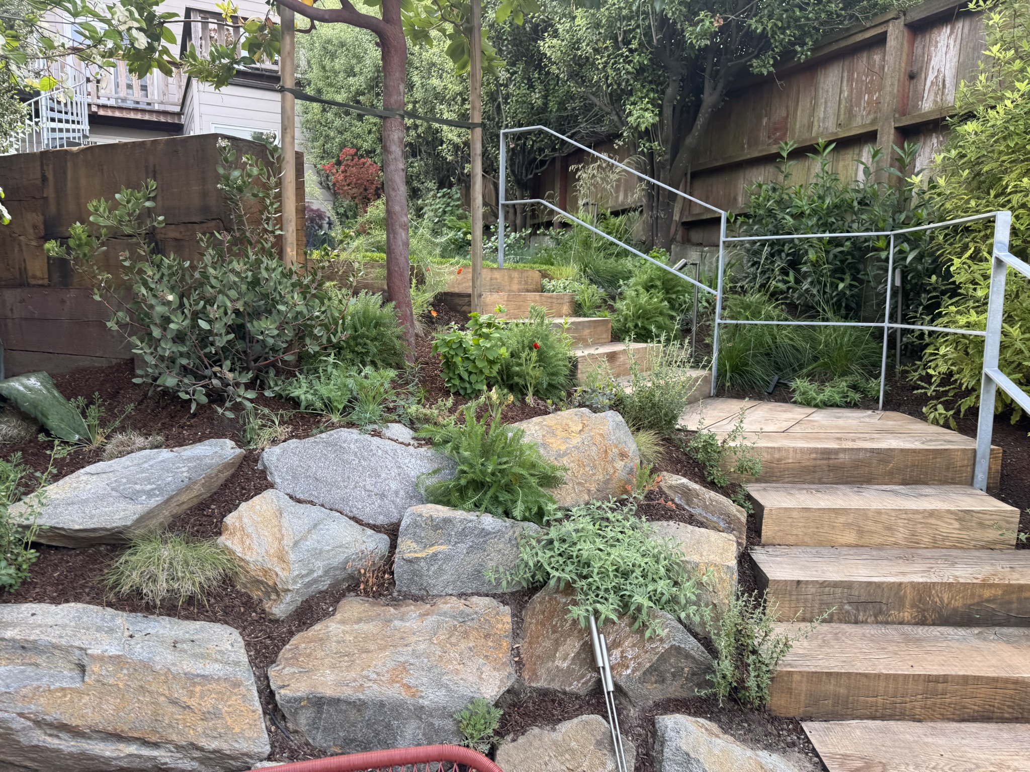 Hardscape pathway and outdoor construction work by RDZ Landscape Evolution