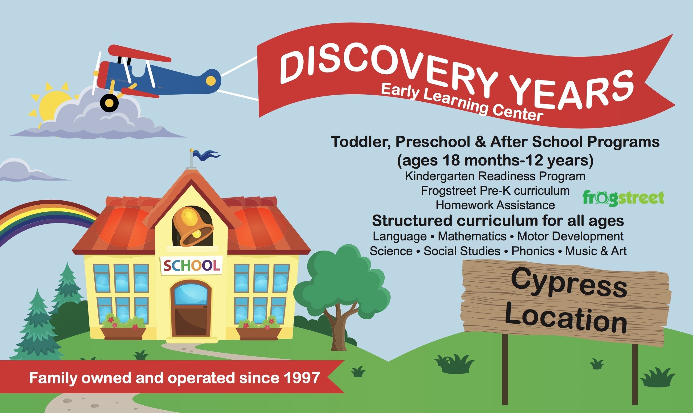 Discovery Years Early Learning Center (Live Online)