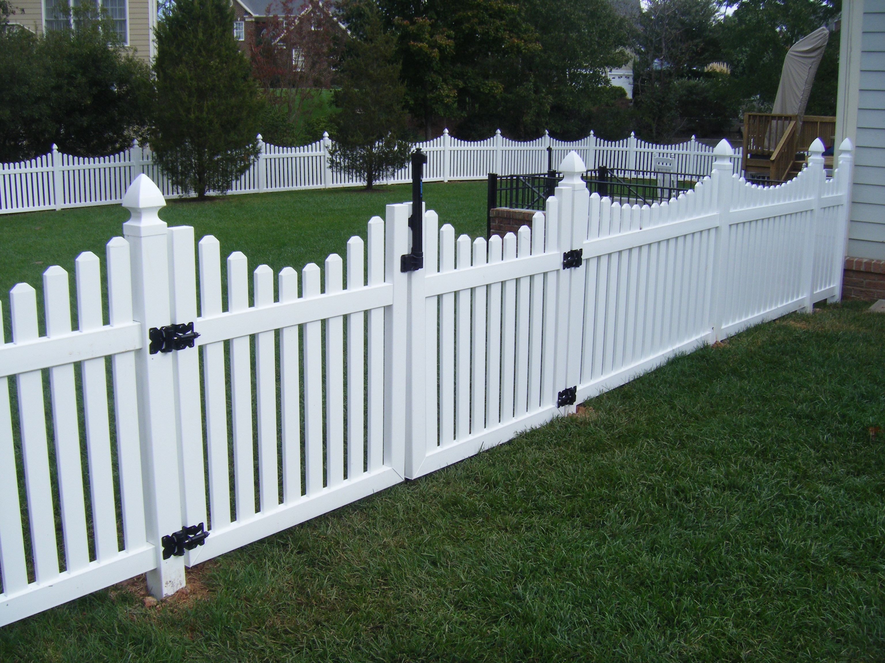 US FENCE NC Residential Commercial Fences Fence Styles