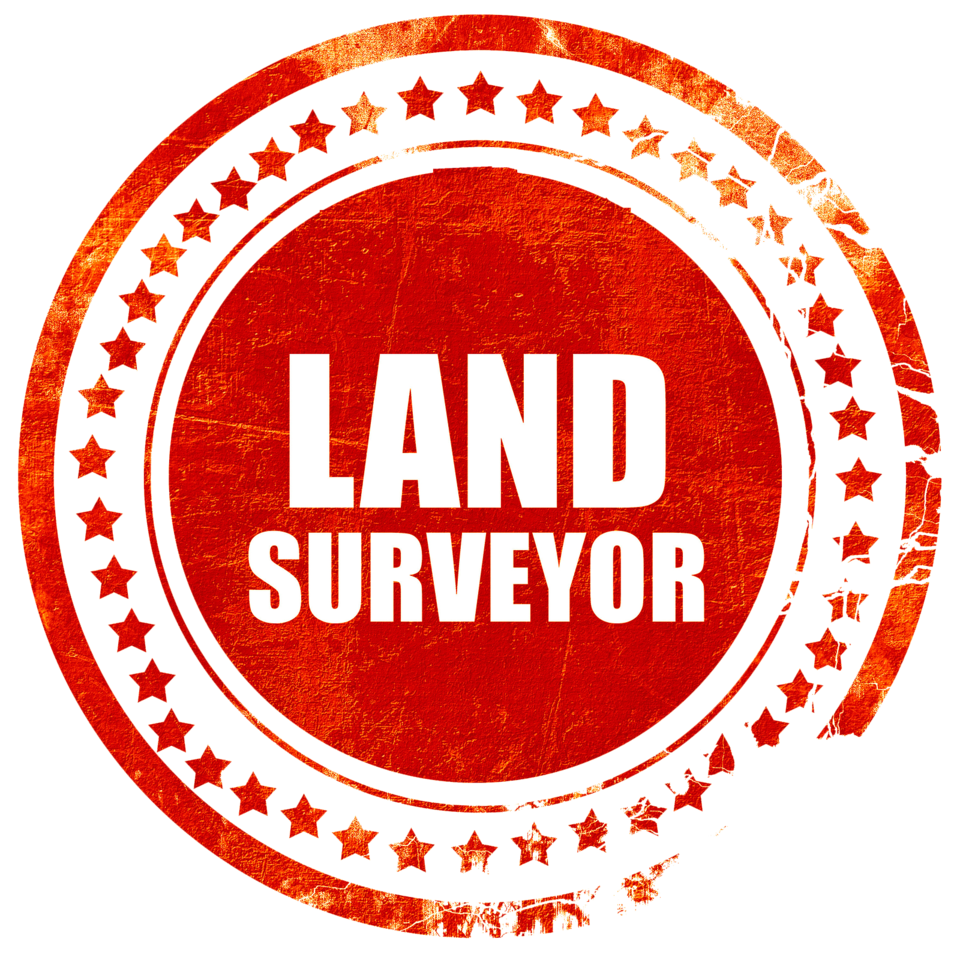 Land surveyor red grunge stam20170627 26694 1462lqk