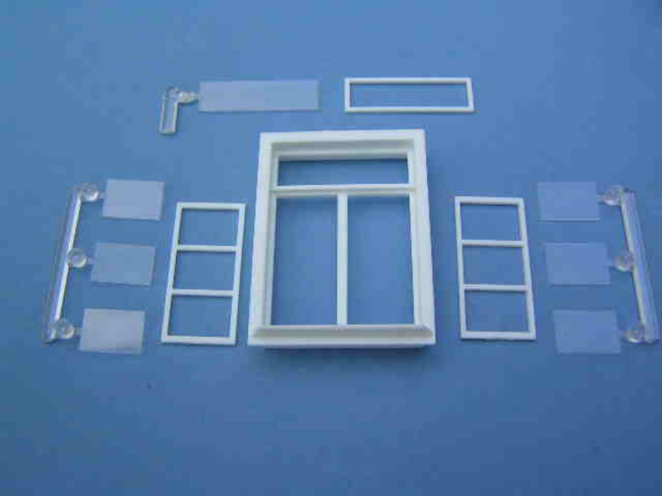 Set No.2 2208 etc Frames Verlinden 1/35 Windows Wooden Shutters Doors