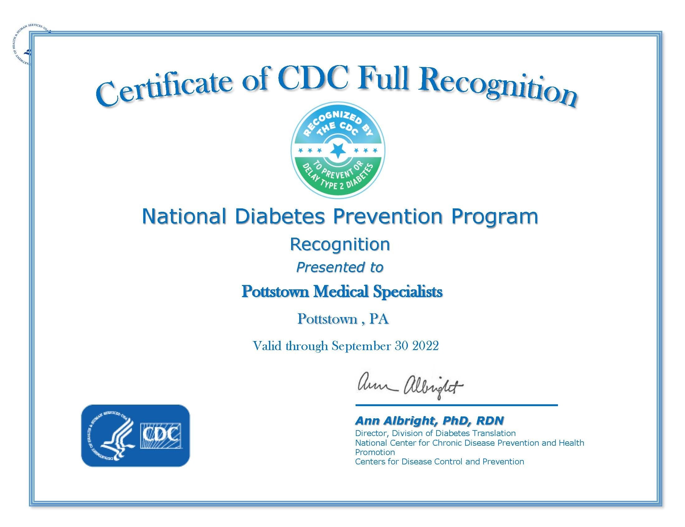 diabetes education certification