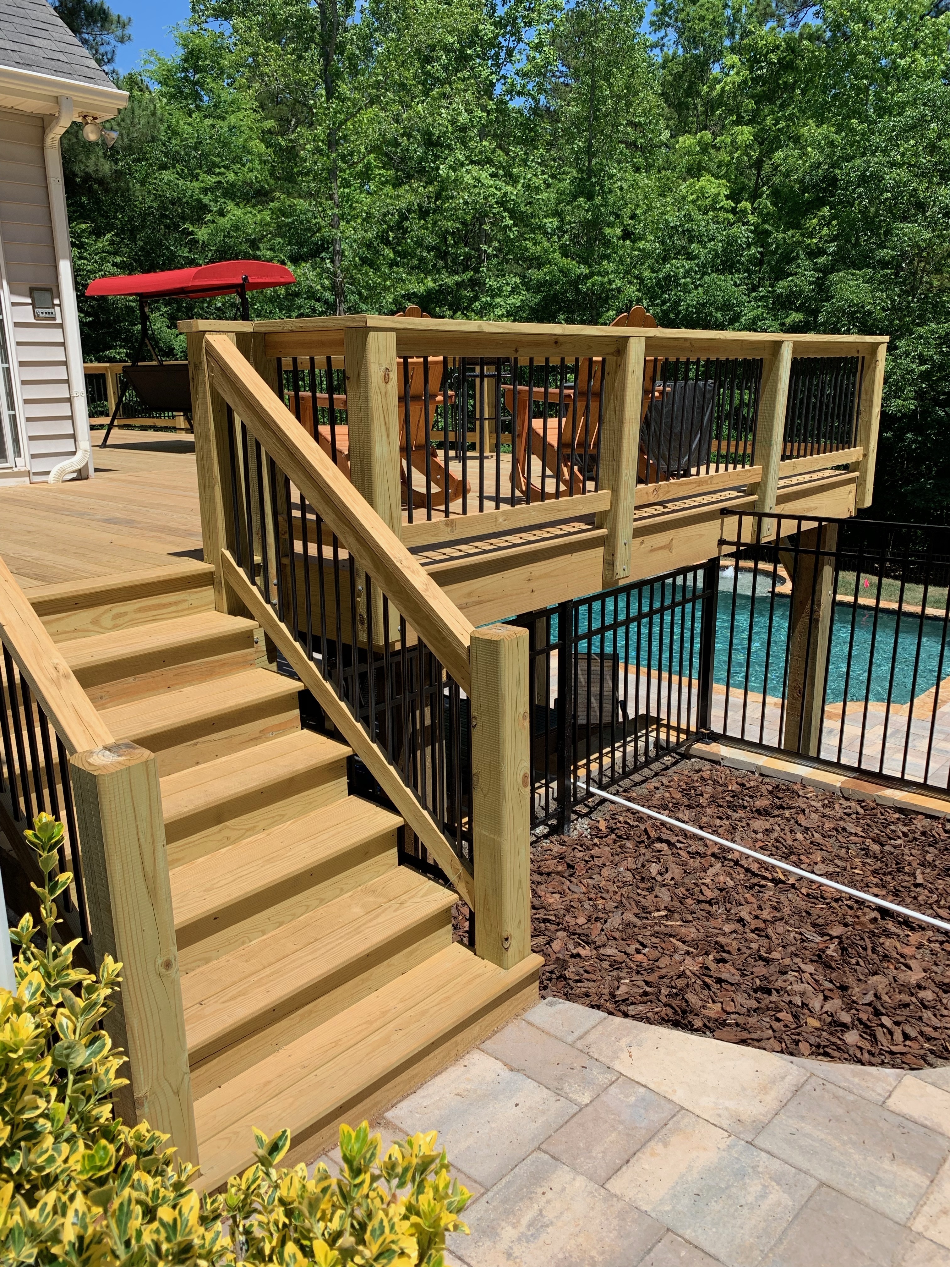 lake norman outdoor builders on Lake Norman Deck And Porch Lkn Cornelius North Carolina