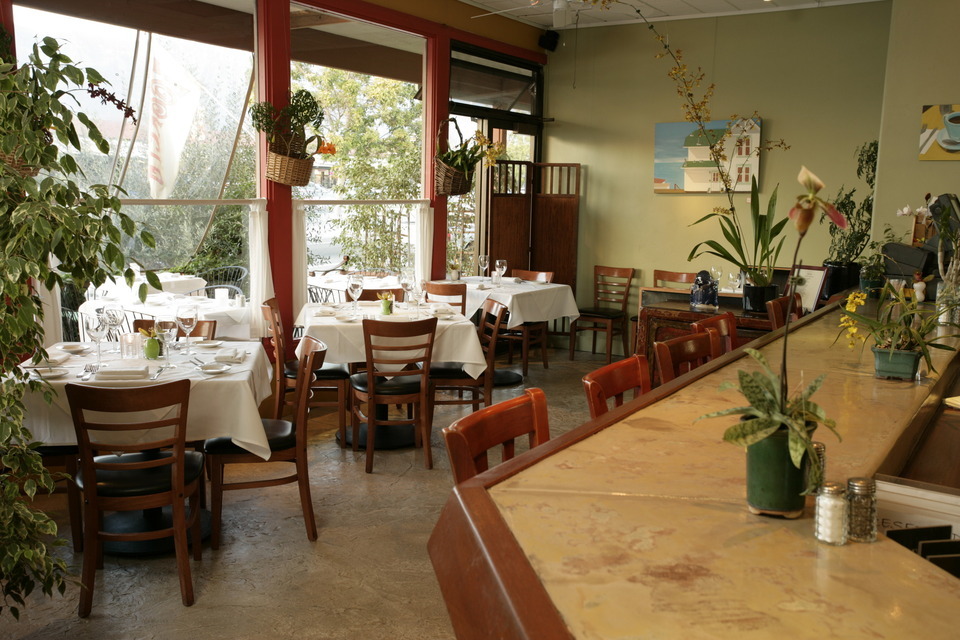 Zookers Restaurant creates a relaxed atmosphere with a creative