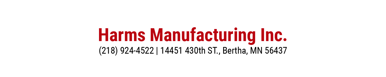 Harms Manufacturing Inc.