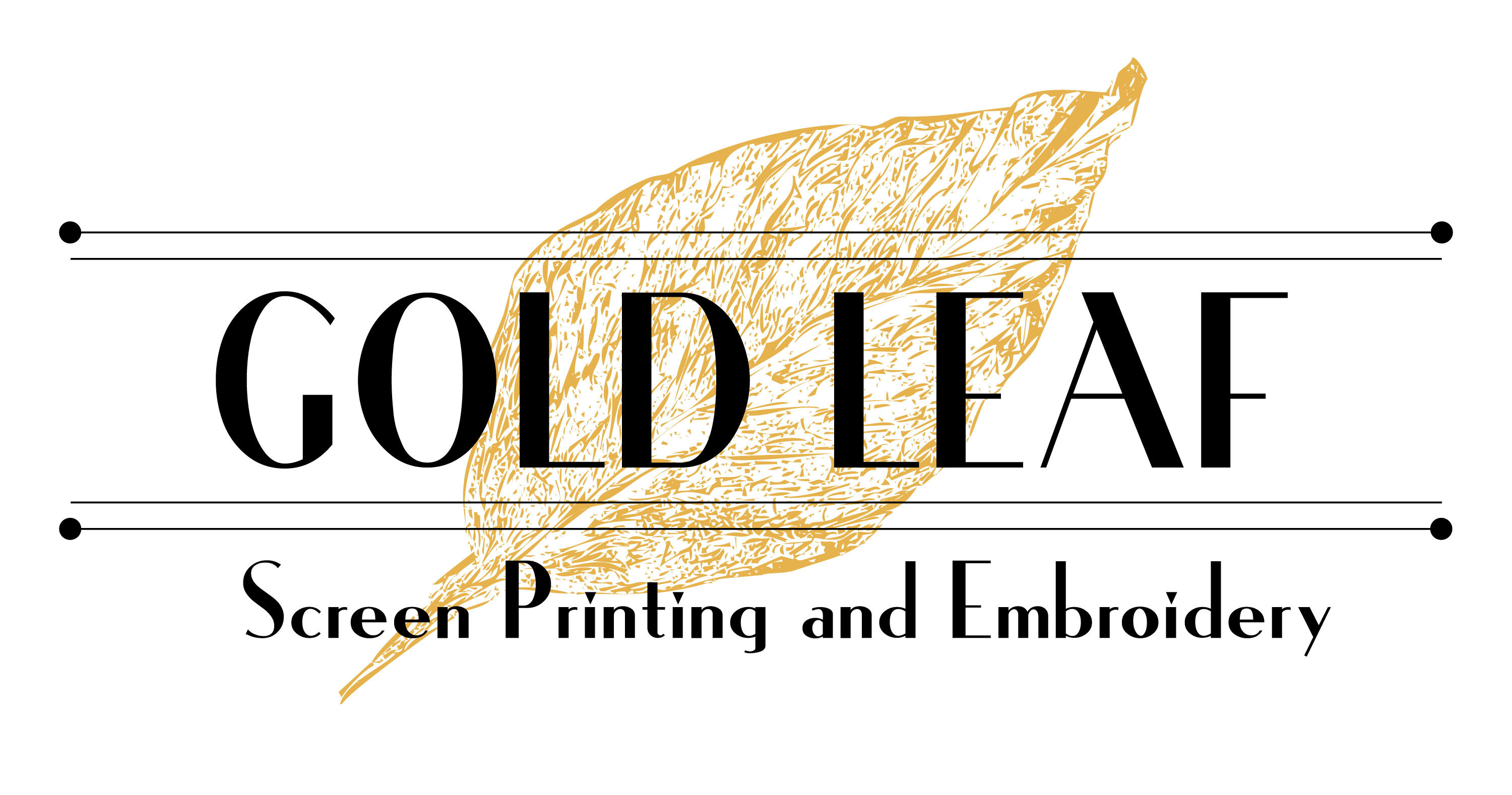 Gold Leaf Screenprinting
