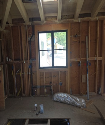 Greenfield Way St Helena interior framing photo 1