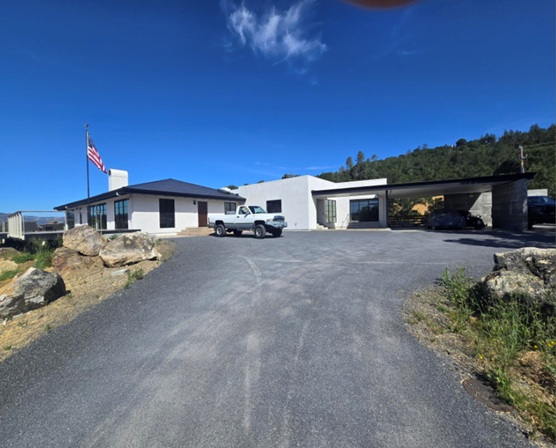 Greenfield Way St Helena front exterior with driveway and flag