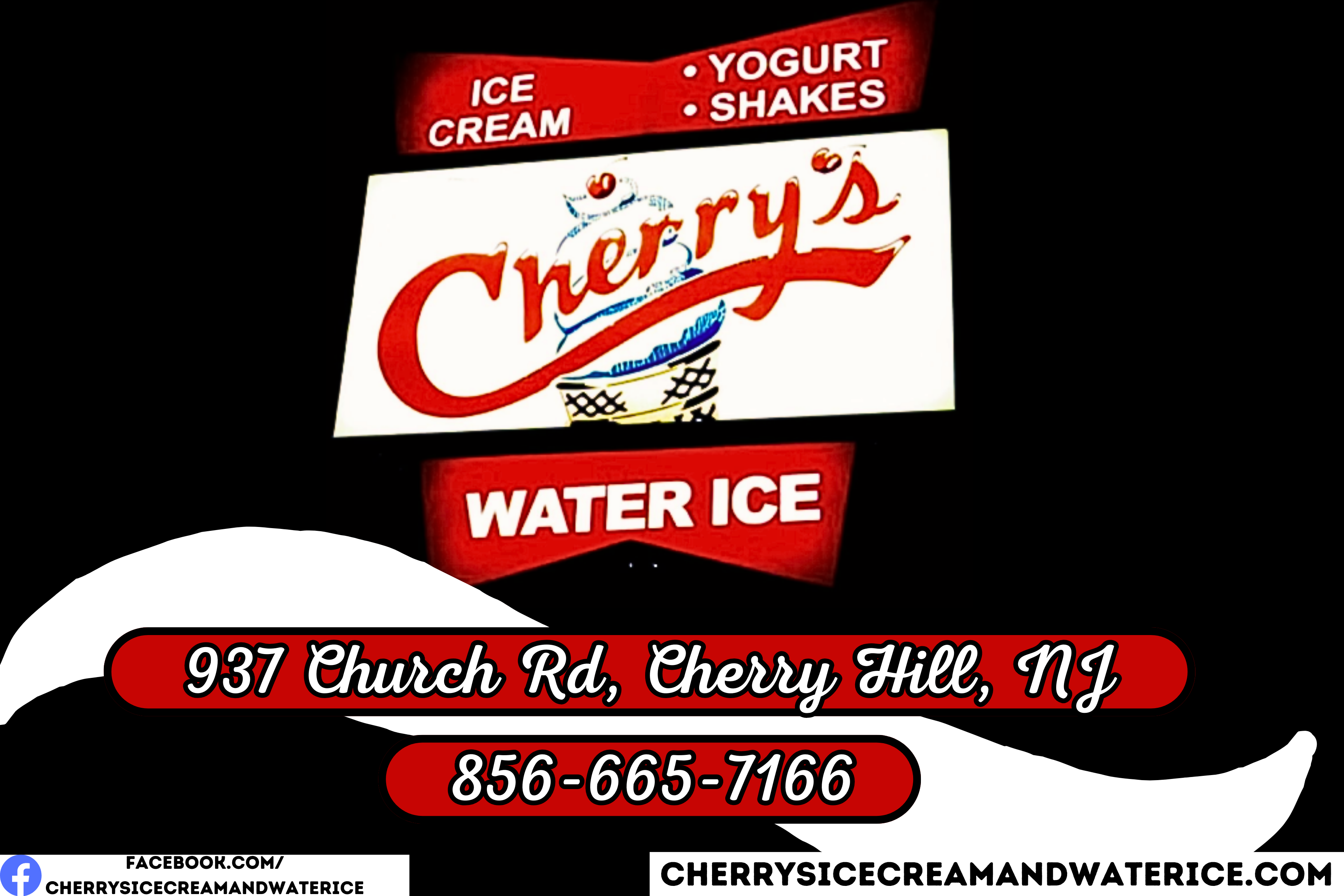 Cherrys Ice Cream And Water Ice