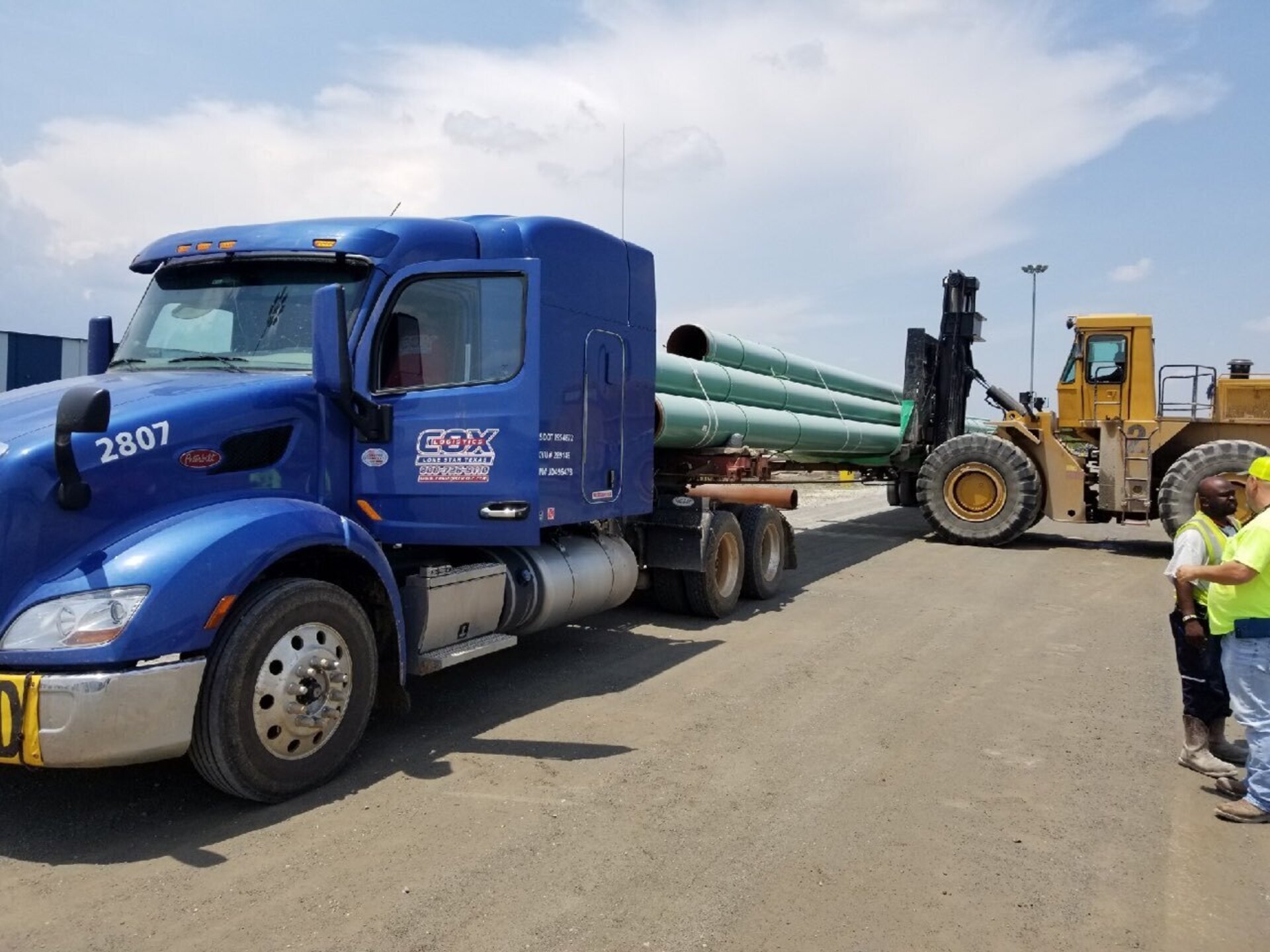Tubular Transport and Logistics Company near Lone Star, TX Cox