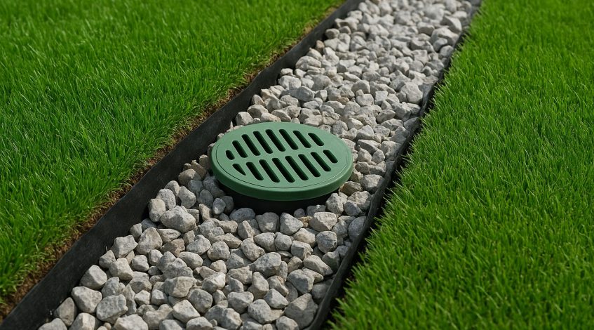 French drain and drainage work by San Carlos Concrete