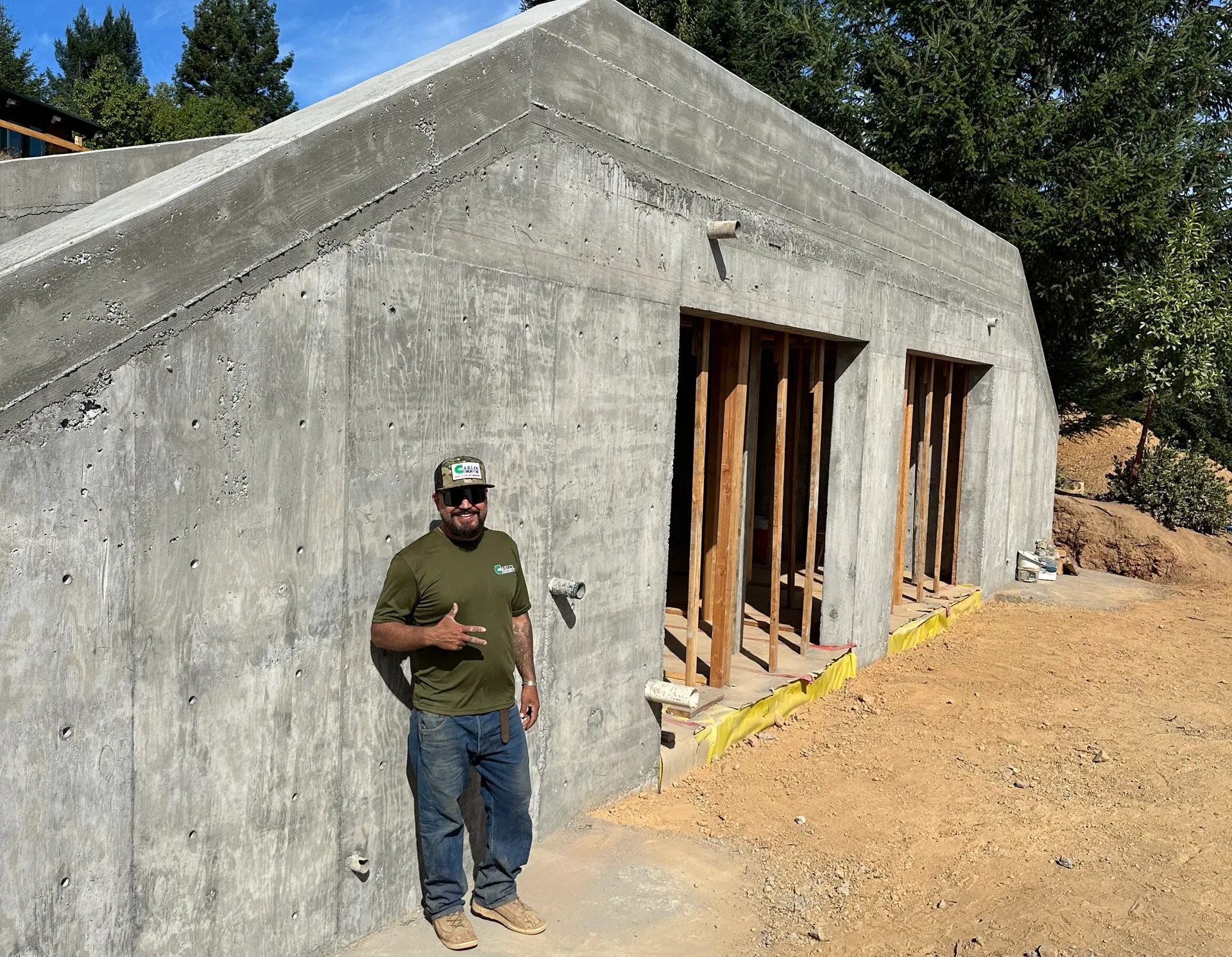 Concrete construction project completed by San Carlos Concrete in the North Bay