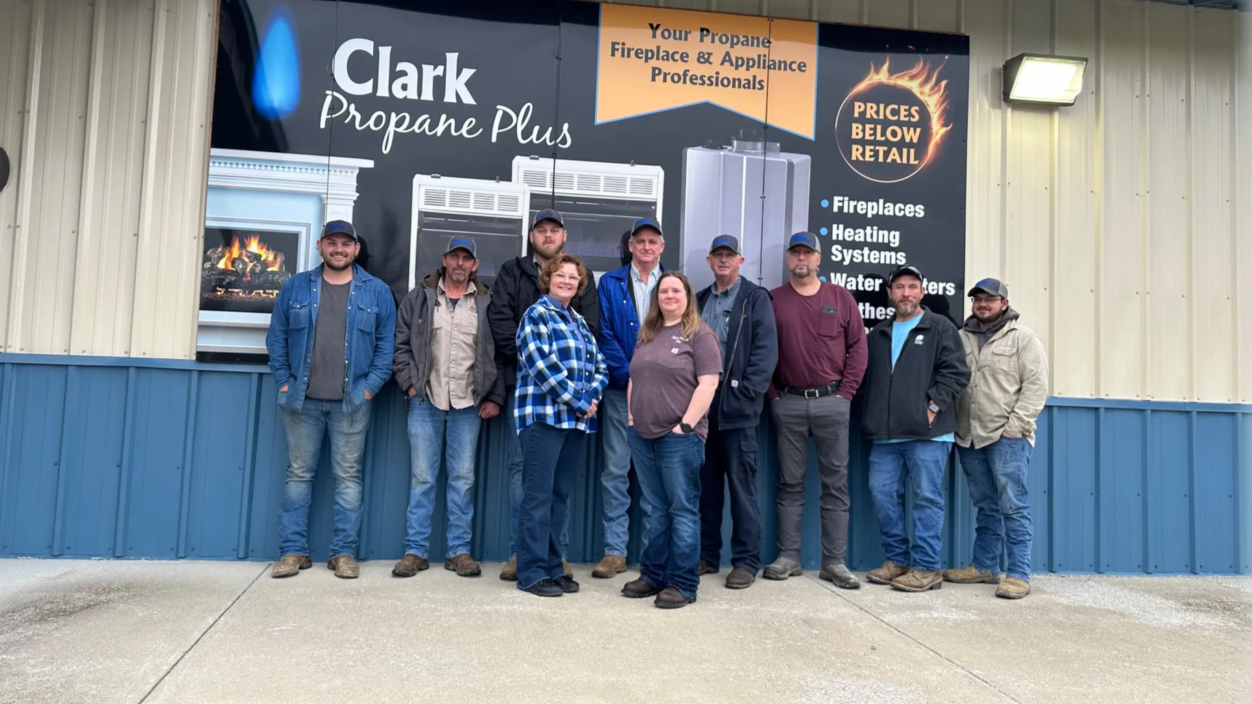 Clark Propane Plus service area across Central and Eastern Kentucky
