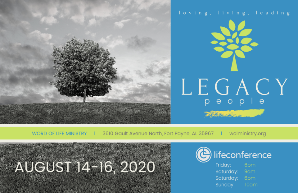 Life conference 2020 web promo