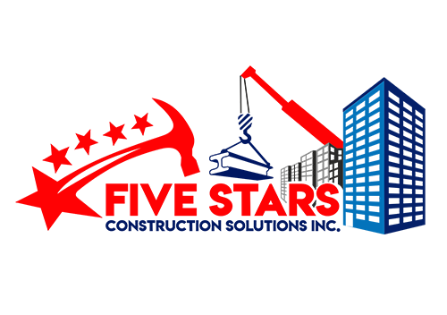 Five Stars Construction Solutions Logo