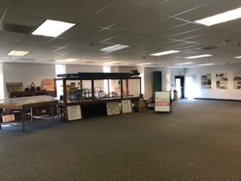 Tradepoint Atlantic’s Fitzell Room offers plenty of space to operate the food bank if approved, as well as artifacts on display from the days of steelmaking at the site. Photo courtesy of Tradepoint Atlantic. Displaced food bank hopes to put down roots at Tradepoint Atlantic