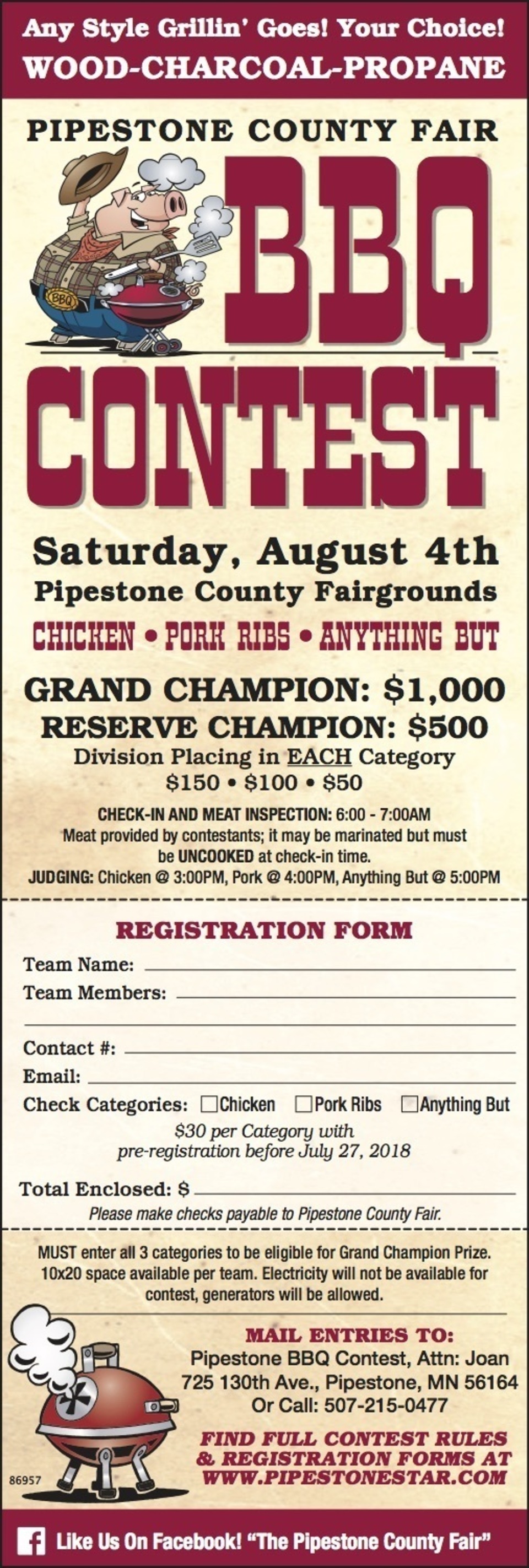 Fairbookbbq contest