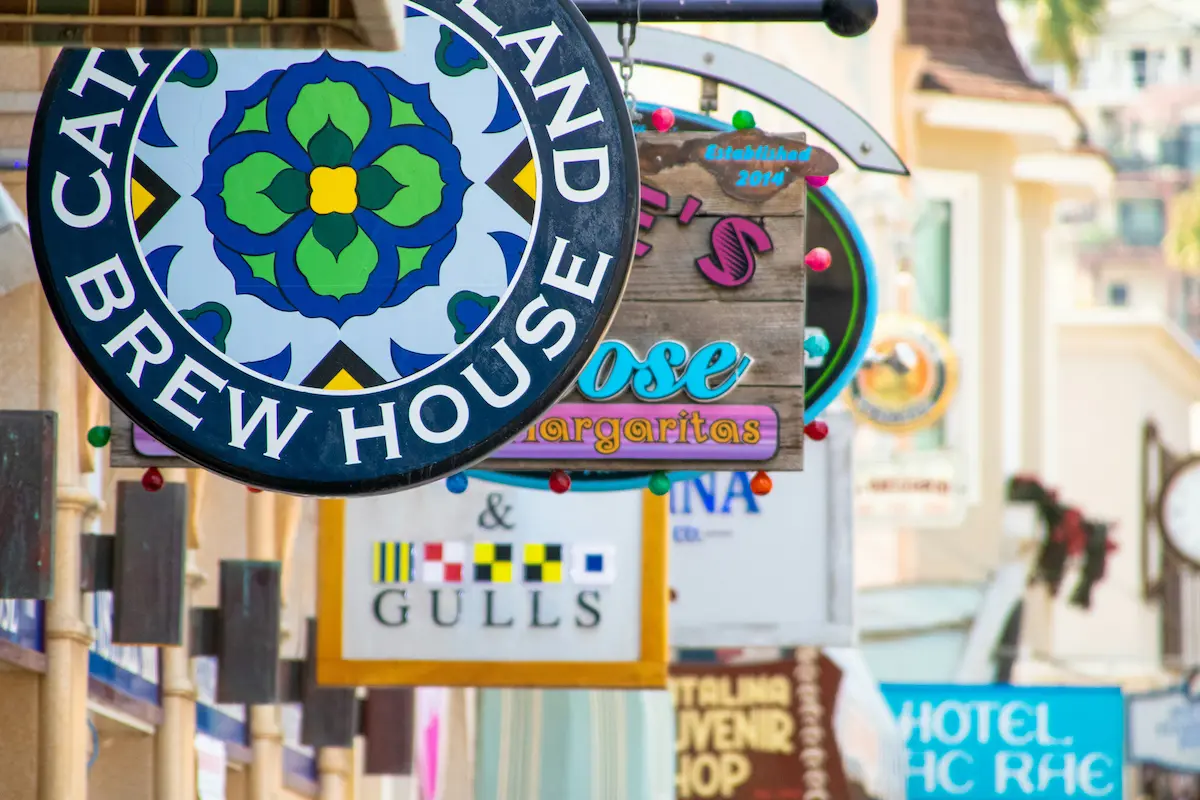 Professional business signage and storefront lettering representing the custom sign design and fabrication work that a quality sign shop produces for businesses across a wide range of industries and sign types