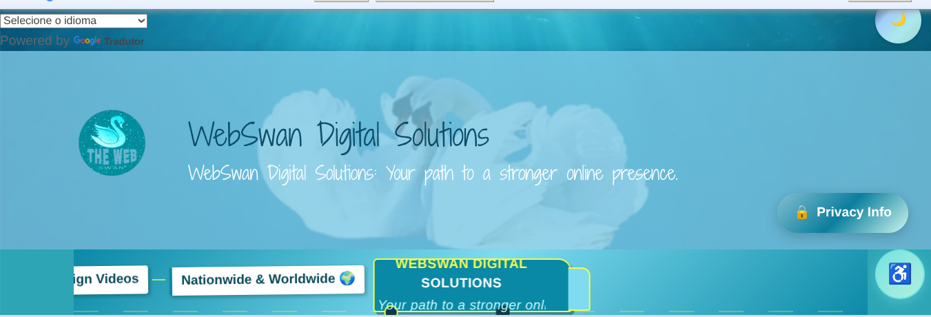 The Voice of Gonaibo non-profit advocacy website Haitian diaspora by WebSwan Digital Solutions